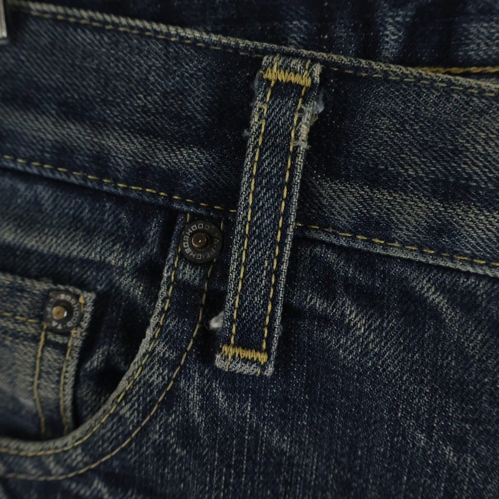 NEIGHBORHOOD(ネイバーフッド) WASHED NARROW ウォッシュ加工 デニムストレートパンツ インディゴ 151DCNH-PTM12