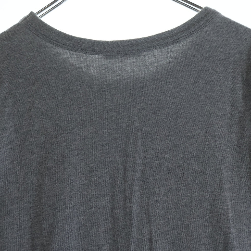 MONCLER(モンクレール) 20SS MAGLIA ロゴデザイン クルーネック カットソー 半袖Tシャツ グレー F20918C74810