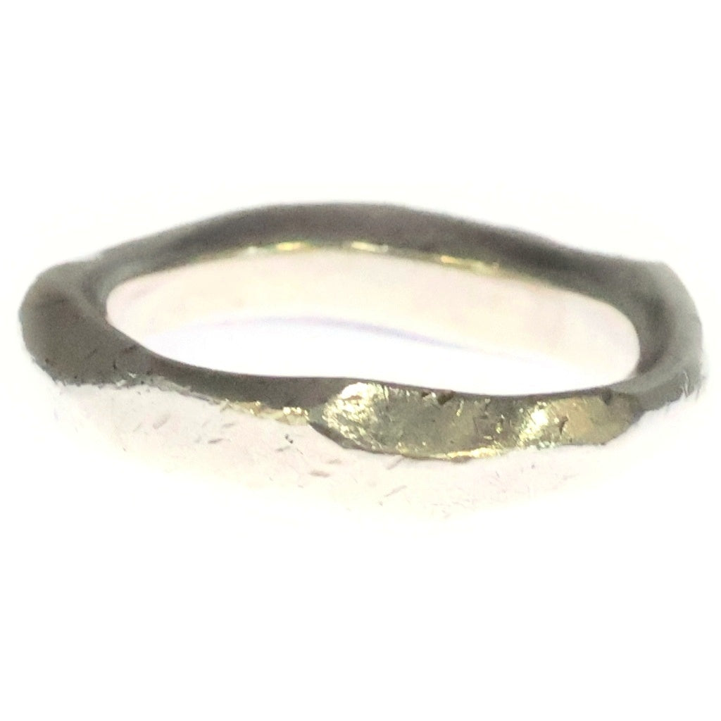 GARNI(ガルニ) CROCKERY RING クロッケリー ロゴデザイン リング シルバー