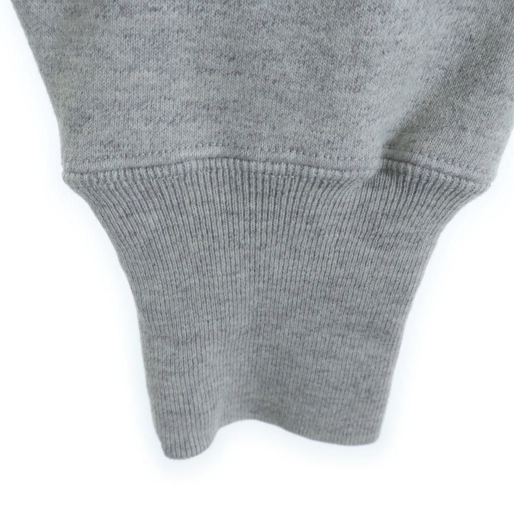 SAINT MICHAEL(セントマイケル) 23AW LOGO HOODIE ロゴ刺繍 スウェットプルオーバーパーカー グレー SM-A23-0000-028