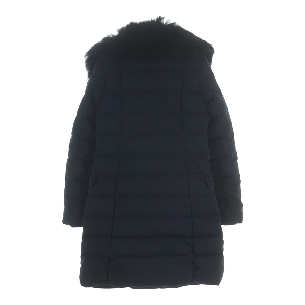 TATRAS(タトラス) 14AW MONTECCHIA モンテッキア ファー付き ロングダウンコート ブラック LTA14A4314 レディース