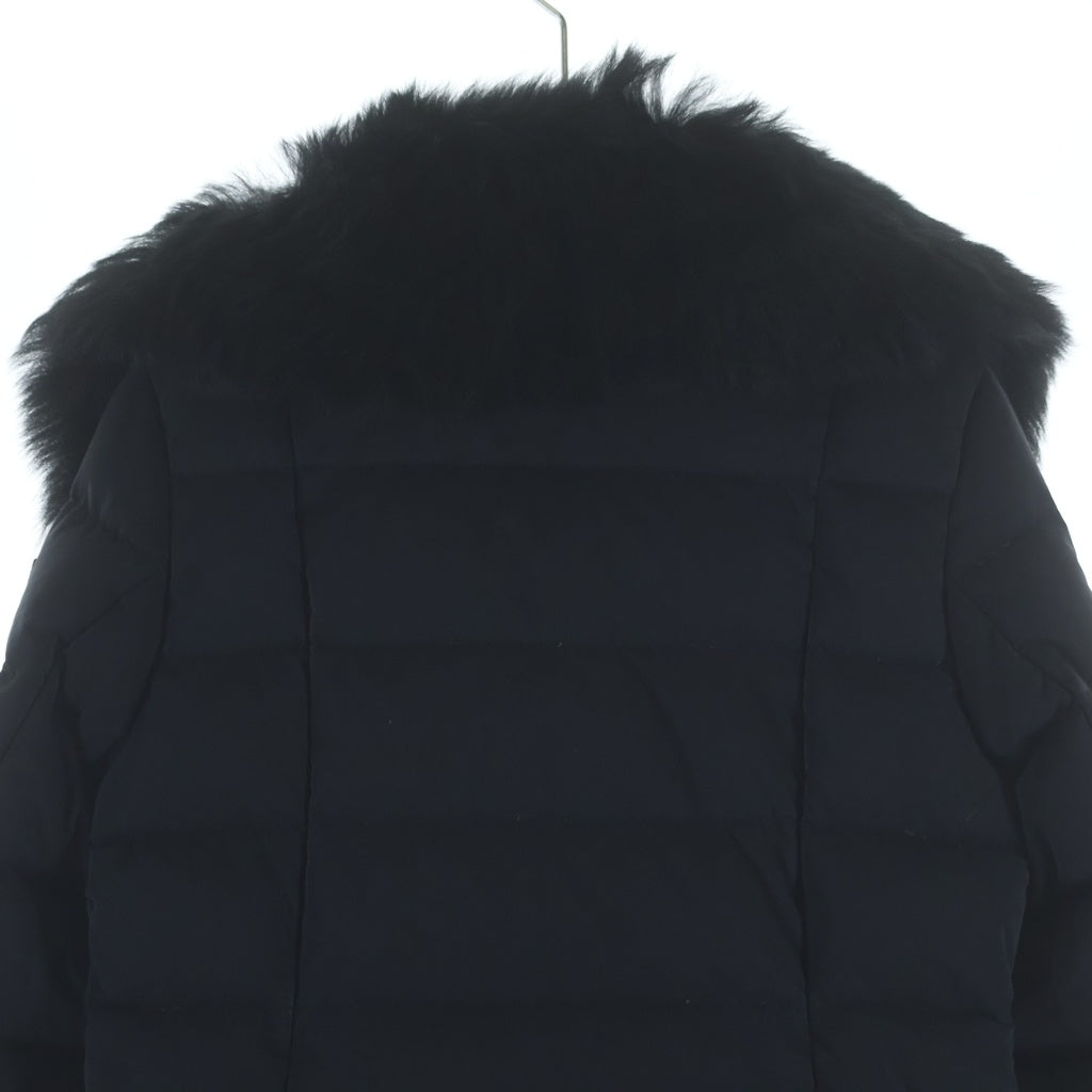 TATRAS(タトラス) 14AW MONTECCHIA モンテッキア ファー付き ロングダウンコート ブラック LTA14A4314 レディース