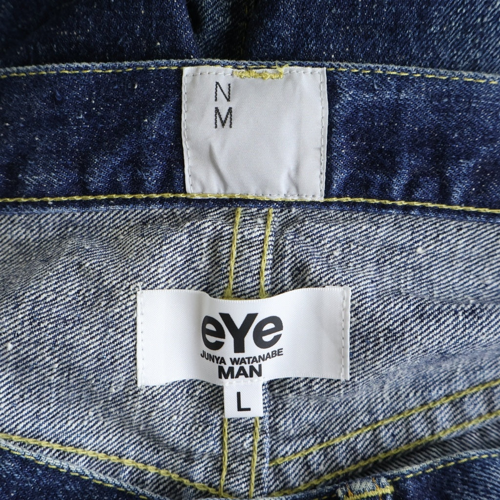 JUNYA WATANABE COMME des GARCONS(ジュンヤワタナベ コムデギャルソン) 24AW New Manual Wネームデニムパンツ ボトムス インディゴ WN-P912-100