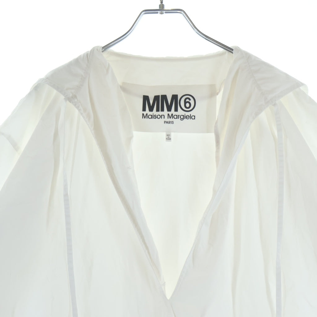 MM6 Maison Margiela(エムエムシックスメゾンマルジェラ) 半袖ワンピース ホワイト レディース S52CT0377