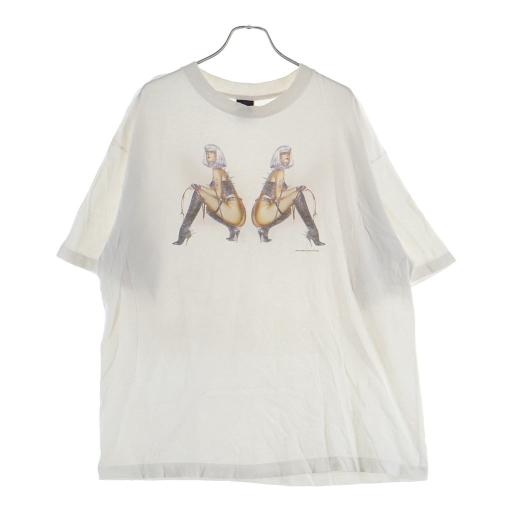 SAINT MICHAEL(セントマイケル) ×Hajime Sorayama S/S TEE ハジメソラヤマ 半袖プリントTシャツ カットソー ホワイト SM-HR1-0000-C78