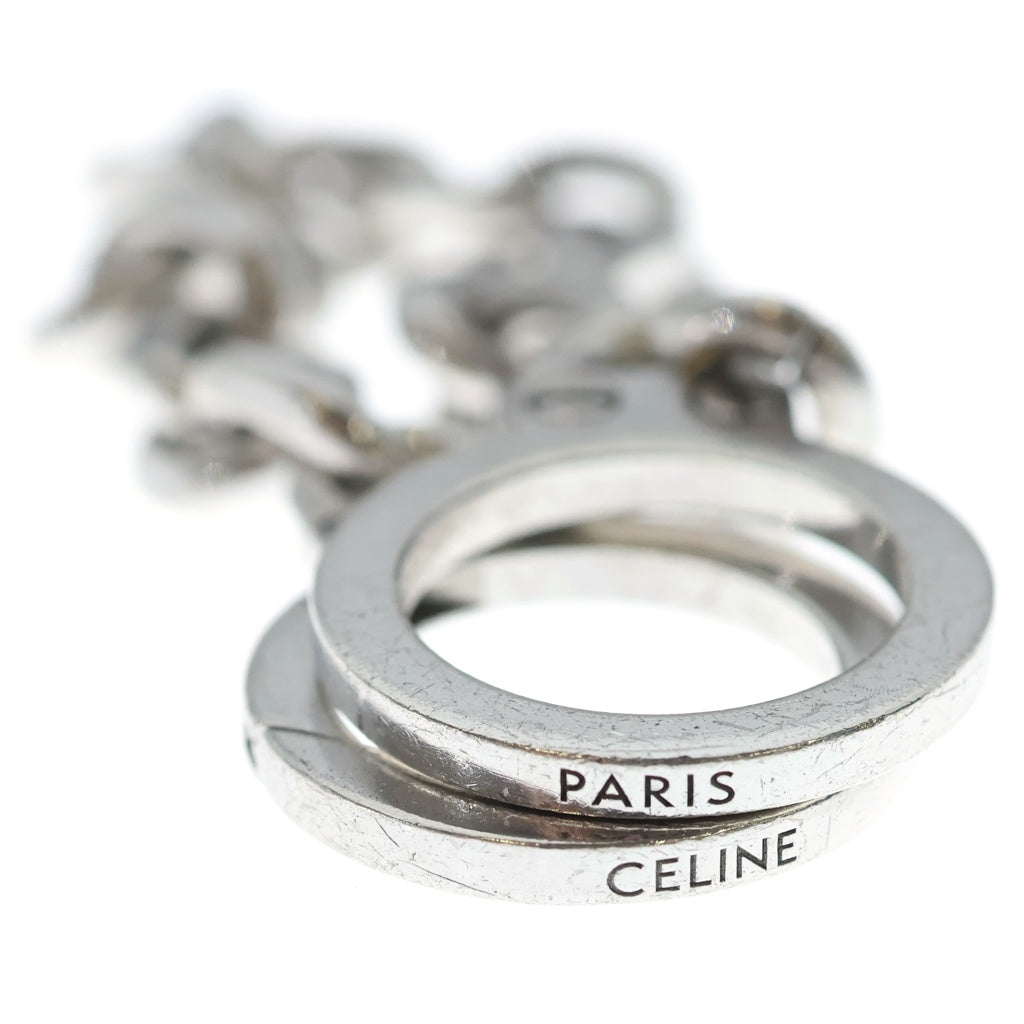 CELINE(セリーヌ) Handcuff Motif Bracelet ハンドカフモチーフブレスレット シルバー レディース