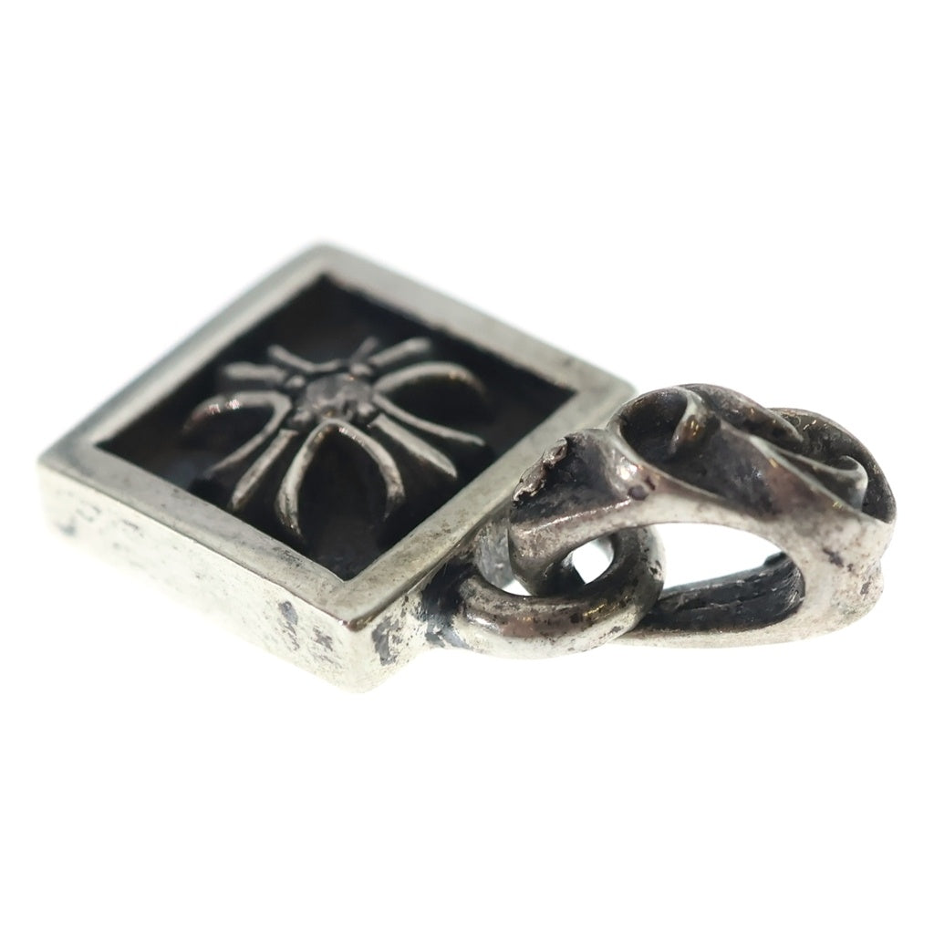CHROME HEARTS(クロムハーツ) FRAMED CH PLUS 1DIA フレームドCHプラス 1ダイヤ ペンダントトップ シルバー