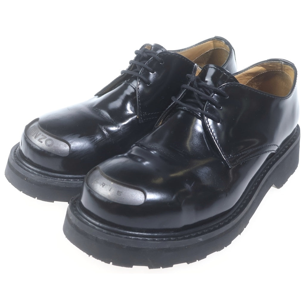 KENZO(ケンゾー) Kenzo smile Derby Shoes ケンゾー スマイル レザー ダービーシューズ ブラック FC65DB704L67.99