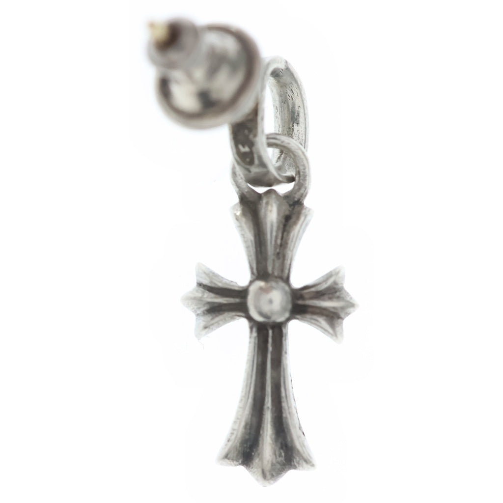 CHROME HEARTS(クロムハーツ) BBY F PPRCHN ベイビーファットクロス ドロップピアス シルバー BCA090
