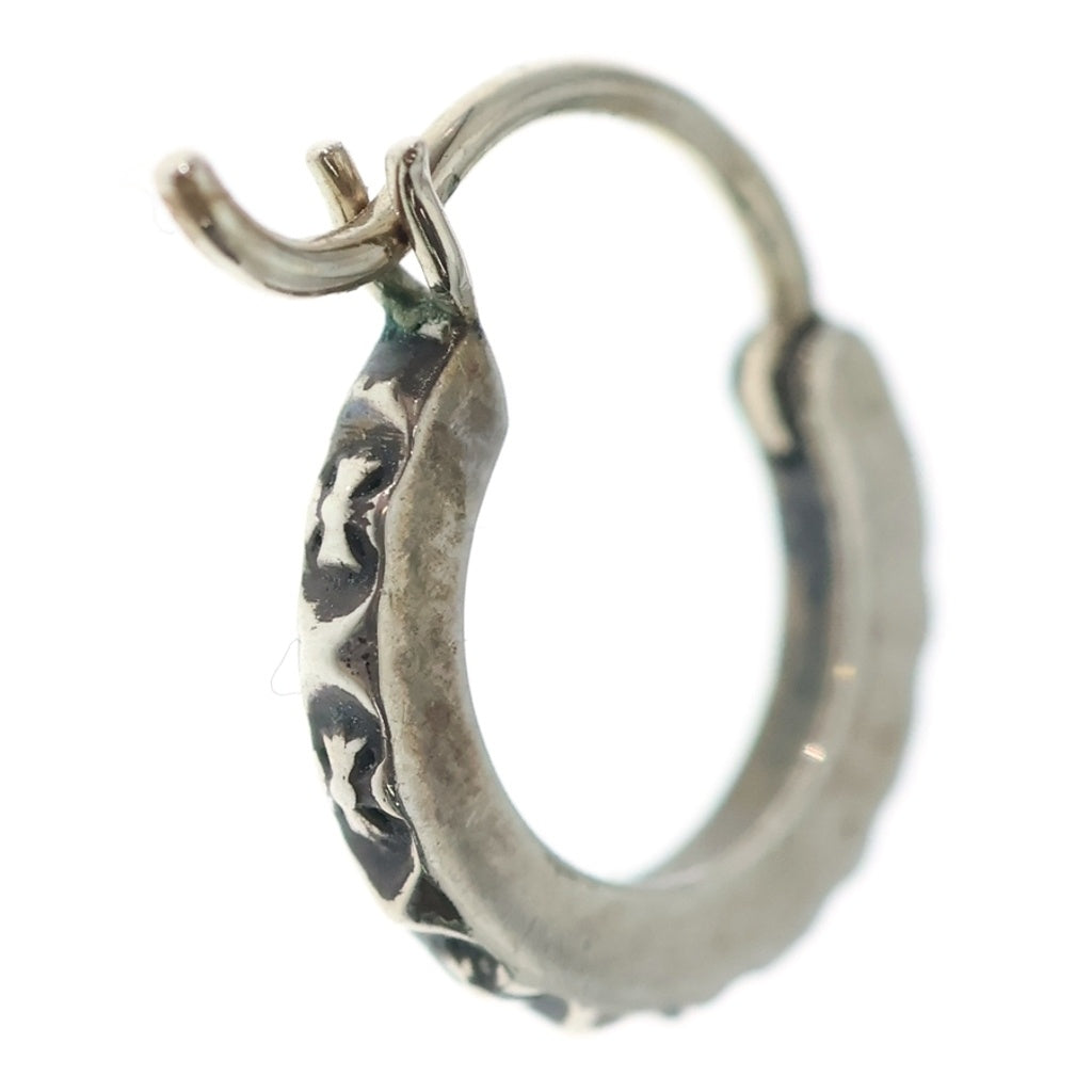 CHROME HEARTS(クロムハーツ) TINY TFP HOOP トゥルーファッキンパンク フープピアス シルバー BCA118