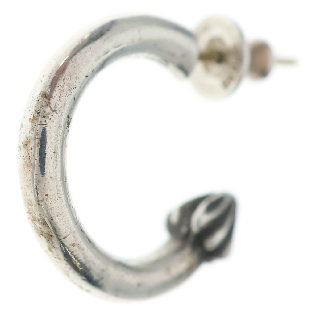 CHROME HEARTS(クロムハーツ) HOOP PLAIN プレーン フープピアス シルバー BCA101