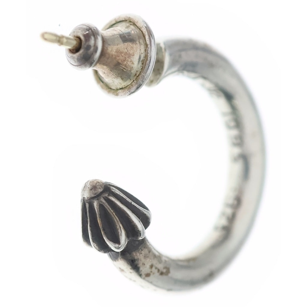 CHROME HEARTS(クロムハーツ) HOOP PLAIN プレーン フープピアス シルバー BCA101