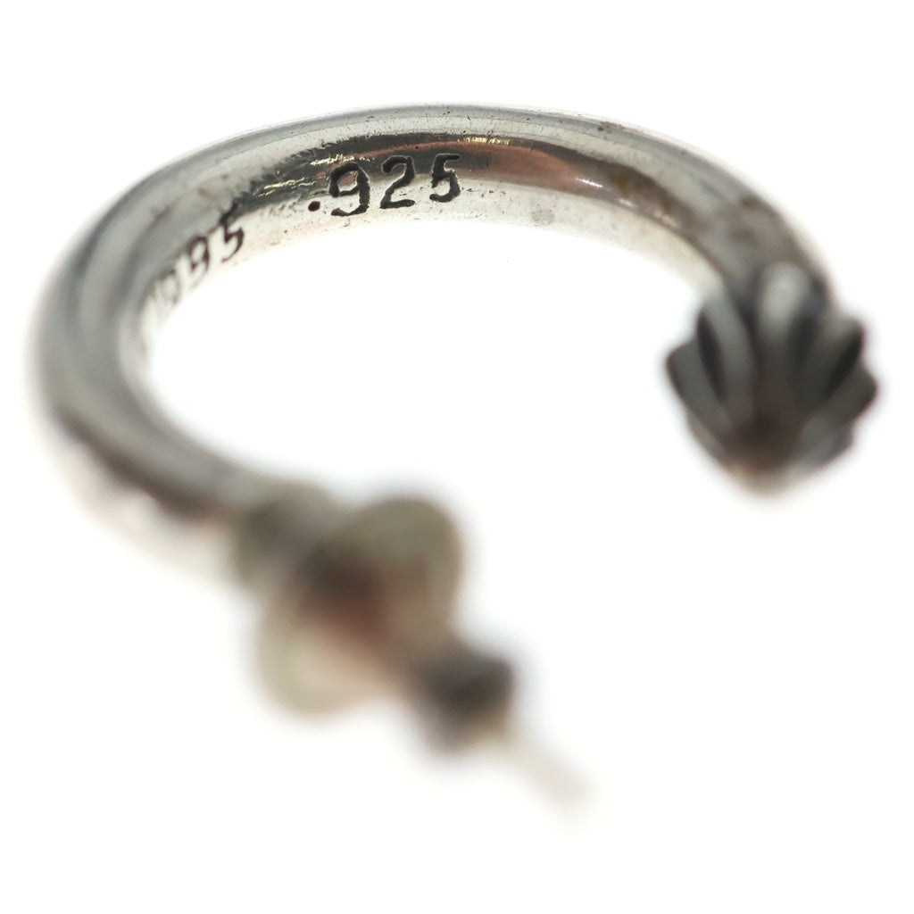 CHROME HEARTS(クロムハーツ) HOOP PLAIN プレーン フープピアス シルバー BCA101