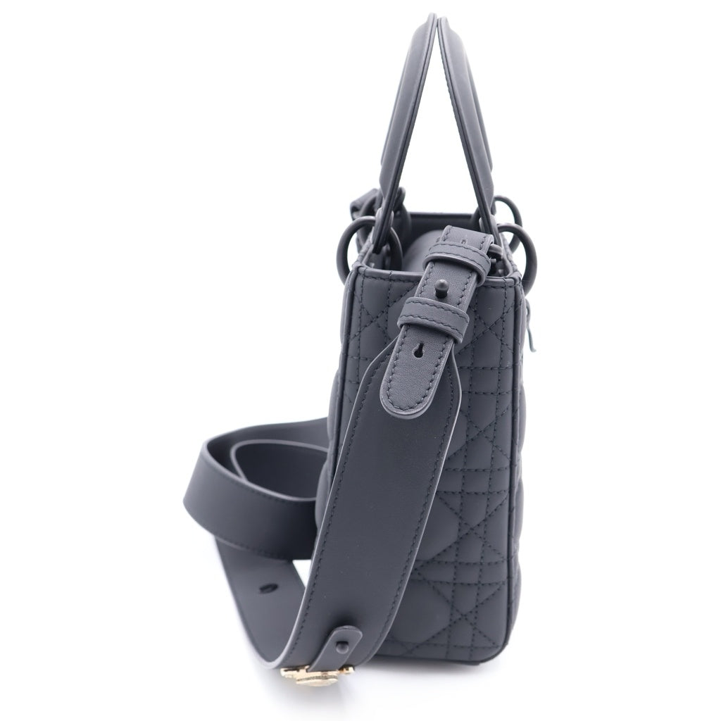DIOR(ディオール) LADY DIOR ABCDIOR レディーディオール ハンドバッグ ショルダーバッグ ブラック M0538SLOIM989 レディース