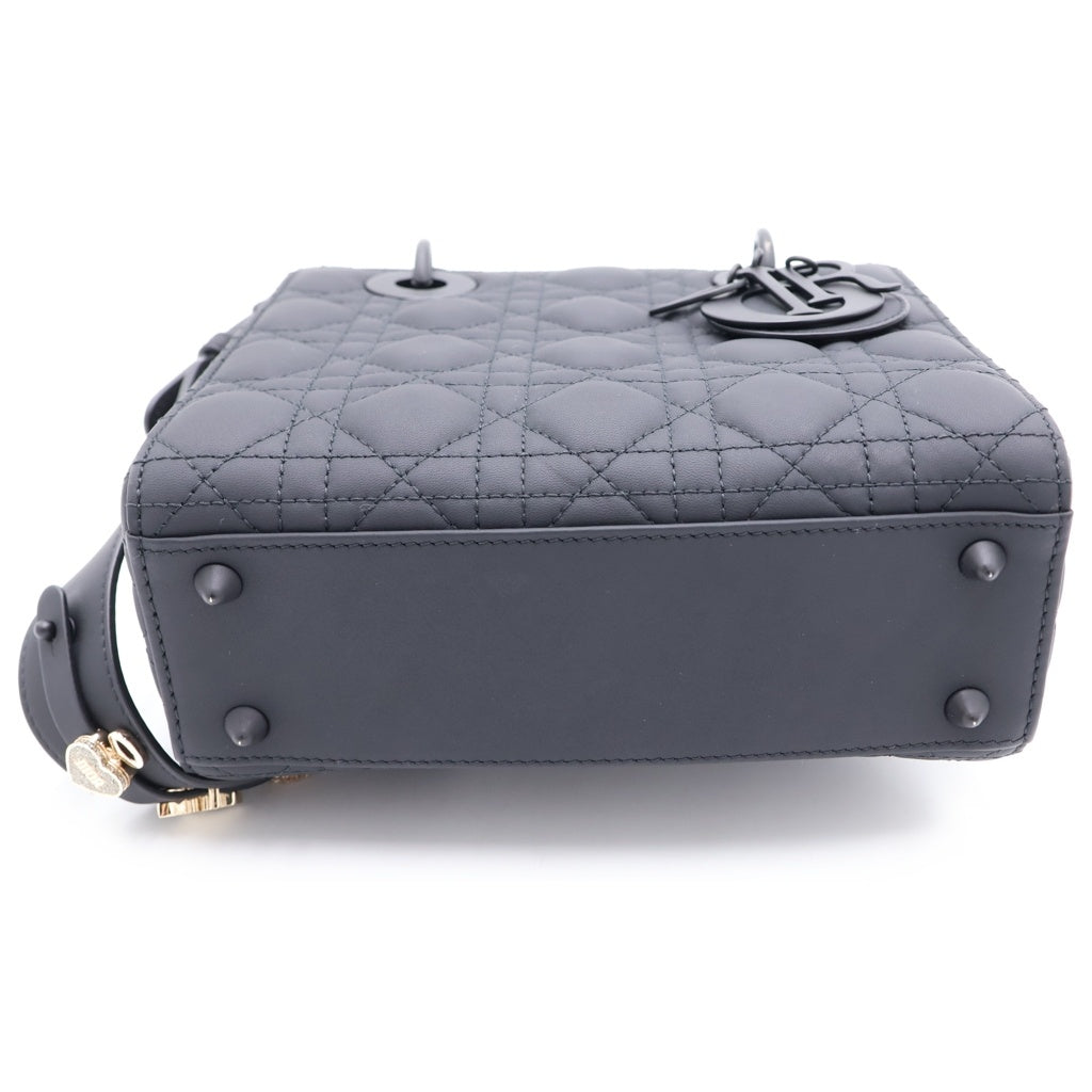 DIOR(ディオール) LADY DIOR ABCDIOR レディーディオール ハンドバッグ ショルダーバッグ ブラック M0538SLOIM989 レディース