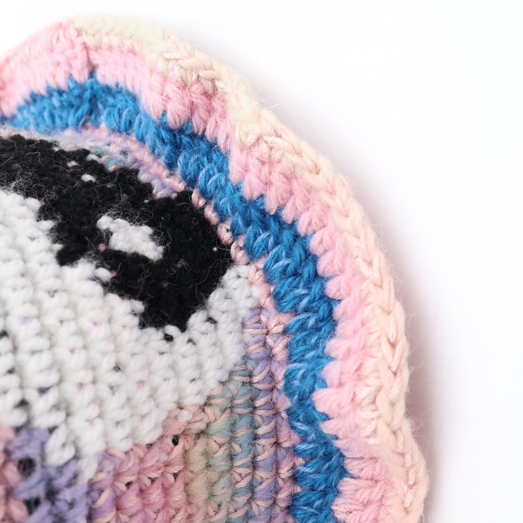 Y.A.R.N(ヤーン) Handmade Knit Hat ハンドメイドニットハット 帽子 マルチカラー - レディース