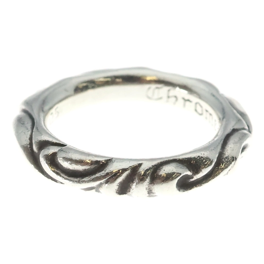 CHROME HEARTS(クロムハーツ) SCRL BAND スクロールバンド リング シルバー BCA351