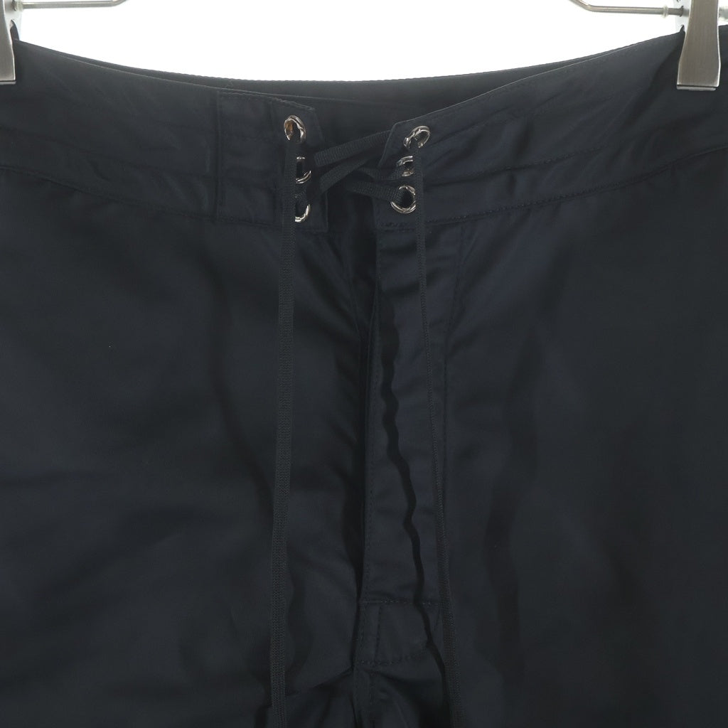 CHROME HEARTS(クロムハーツ) SURF BRITCHES クロスボタンナイロンCHハーフパンツ ブラック