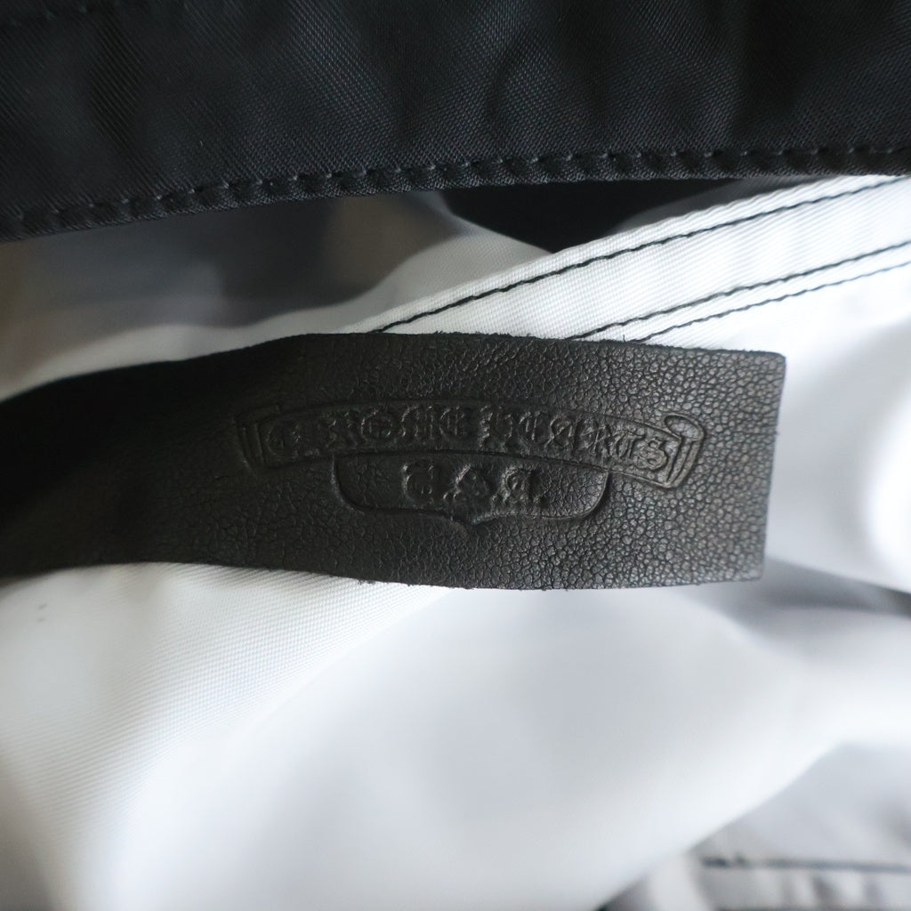 CHROME HEARTS(クロムハーツ) SURF BRITCHES クロスボタンナイロンCHハーフパンツ ブラック