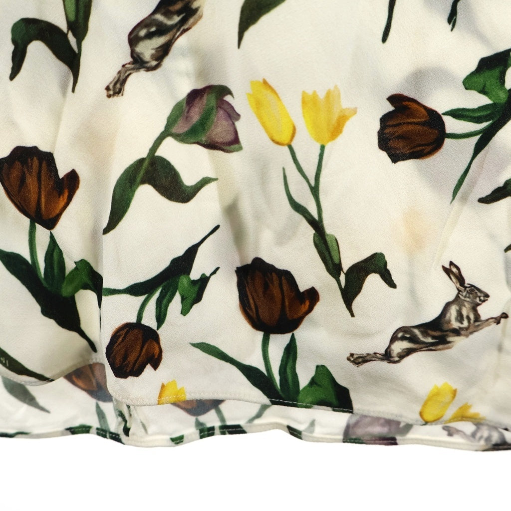 MARNI(マルニ) 25AW 花柄モチーフ ワンピース ドレス ホワイト レディース ABMA1440A1 ABMA1440A1