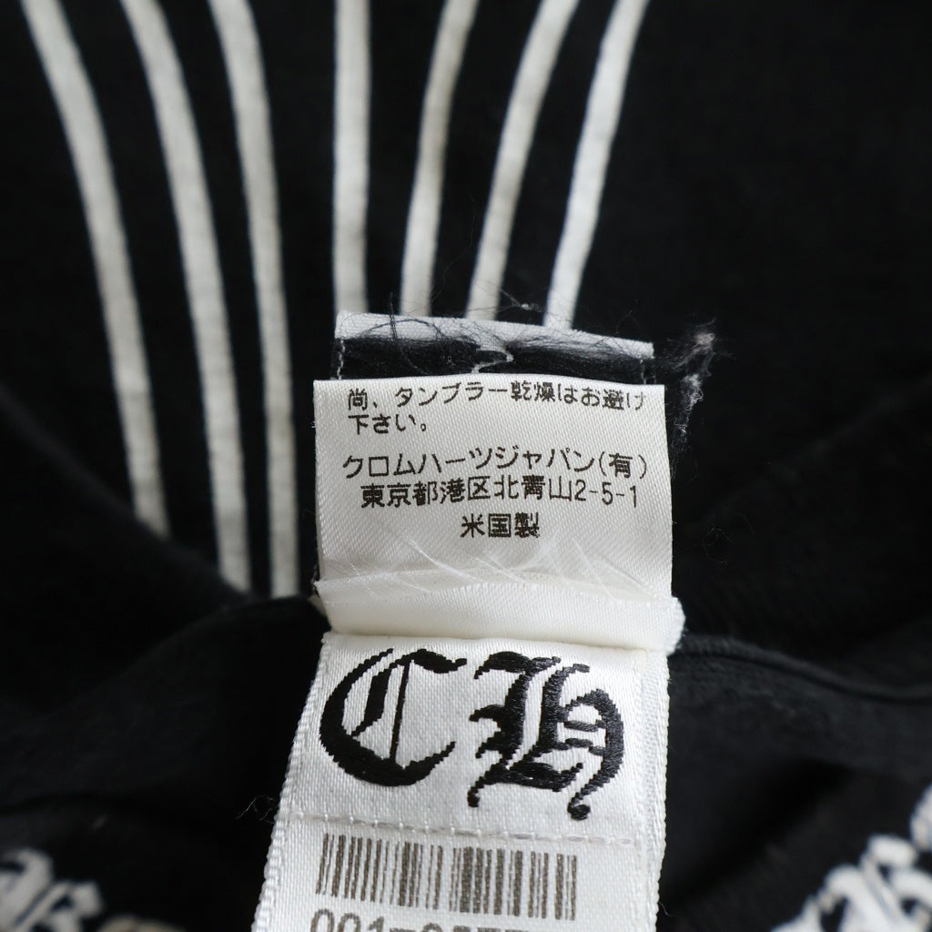 CHROME HEARTS(クロムハーツ) OLD S/S TEE オールド バッククロスデザイン クルーネック カットソー 半袖Tシャツ ブラック