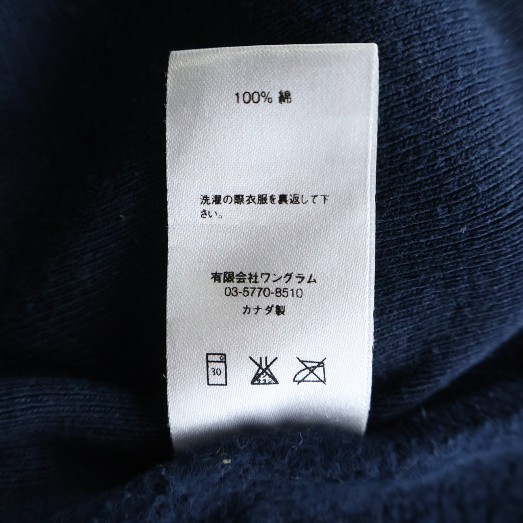 SUPREME(シュプリーム) 16AW Chrome Classic Logo Hooded Sweatshirt クロームクラシックロゴ プルオーバーパーカー フーディー ネイビー