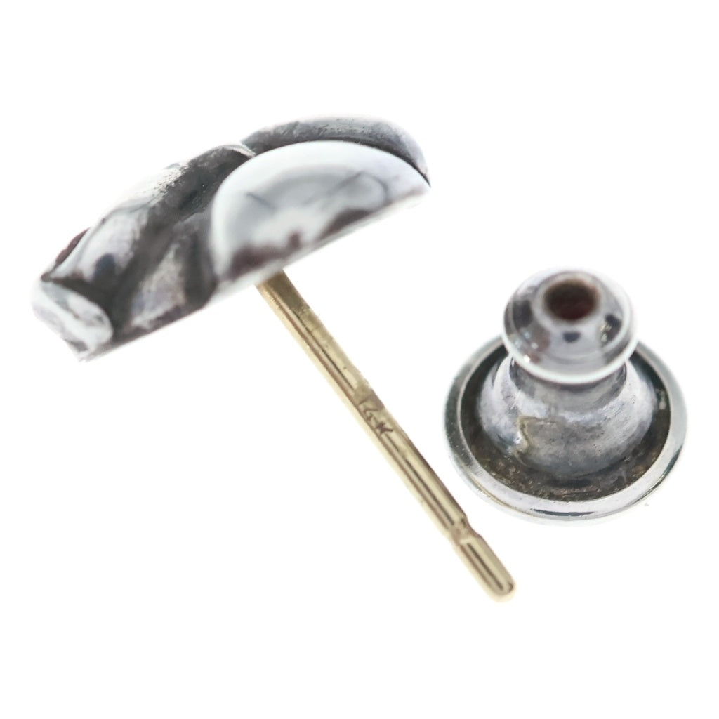 CHROME HEARTS(クロムハーツ) STUD HEART ハート スタッドピアス シルバー BCA112