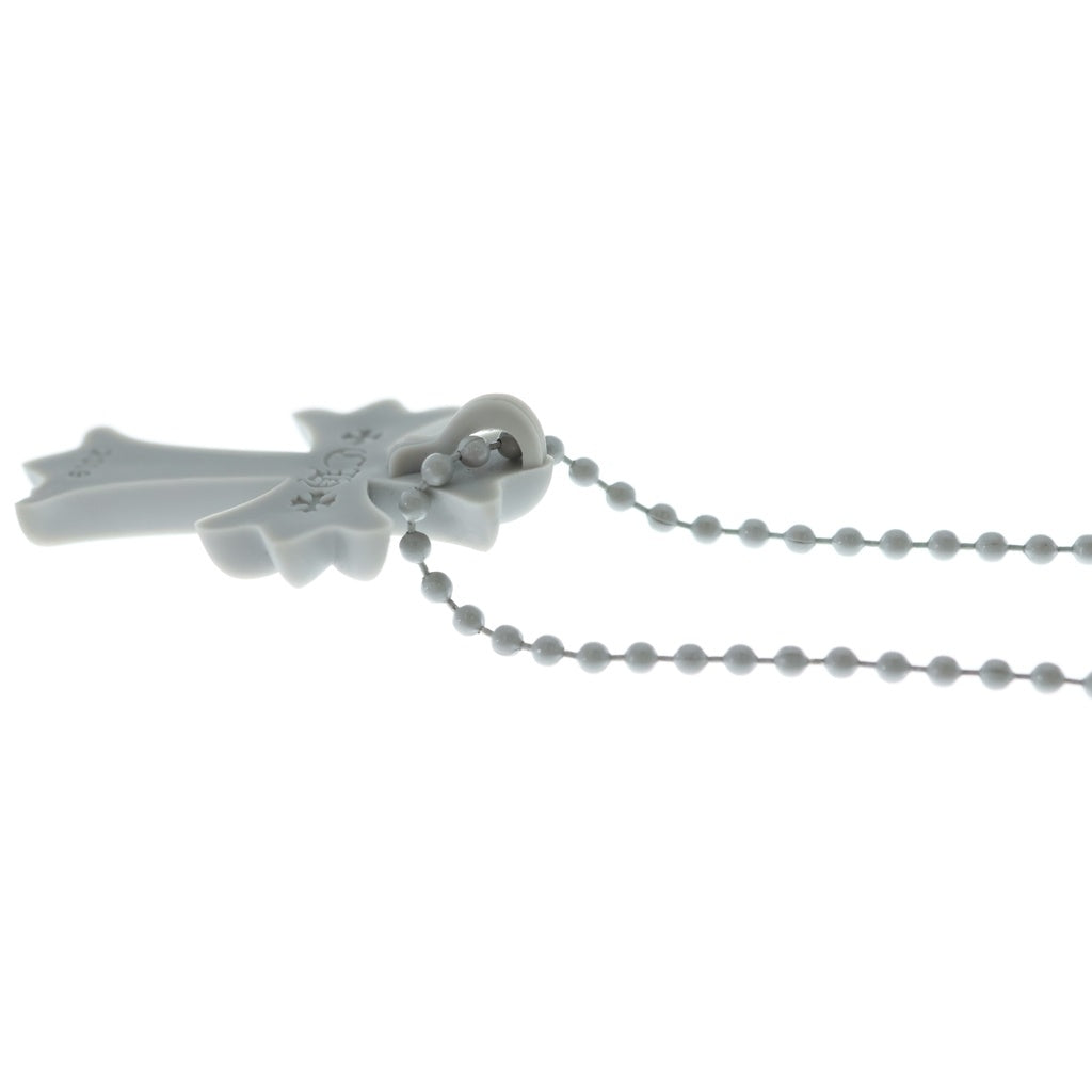CHROME HEARTS(クロムハーツ) RUBBER CH CRS SML スモールCHクロス ラバーネックレス シリコン グレー BCA306