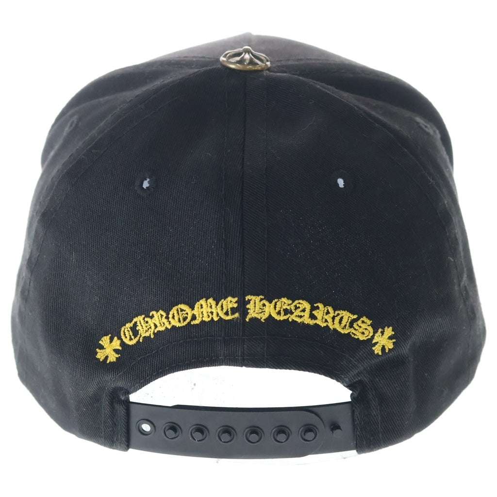 CHROME HEARTS(クロムハーツ) TRUCKER CAP CHロゴ刺繍 トラッカーキャップ 帽子 ブラック