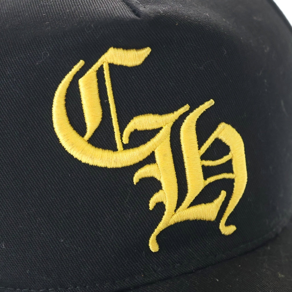 CHROME HEARTS(クロムハーツ) TRUCKER CAP CHロゴ刺繍 トラッカーキャップ 帽子 ブラック