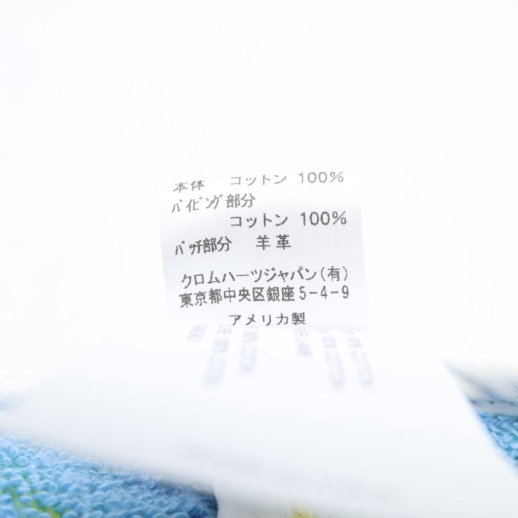 CHROME HEARTS(クロムハーツ) HAT U CHUM FBRC クロスパッチ付き パイル総柄 バケットハット マルチ