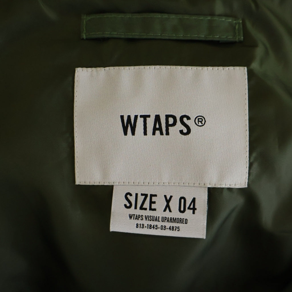 WTAPS(ダブルタップス) INCOM NYRON JACKET インカムナイロンジャケット オリーブ 212WVDT-JKM
