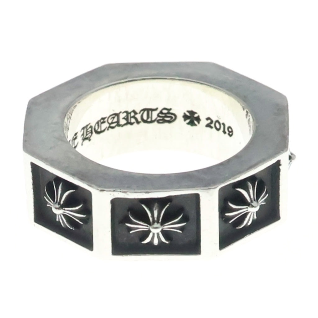 CHROME HEARTS(クロムハーツ) ALPHABET BLOCK アルファベット ブロック CHプラス リング シルバー -