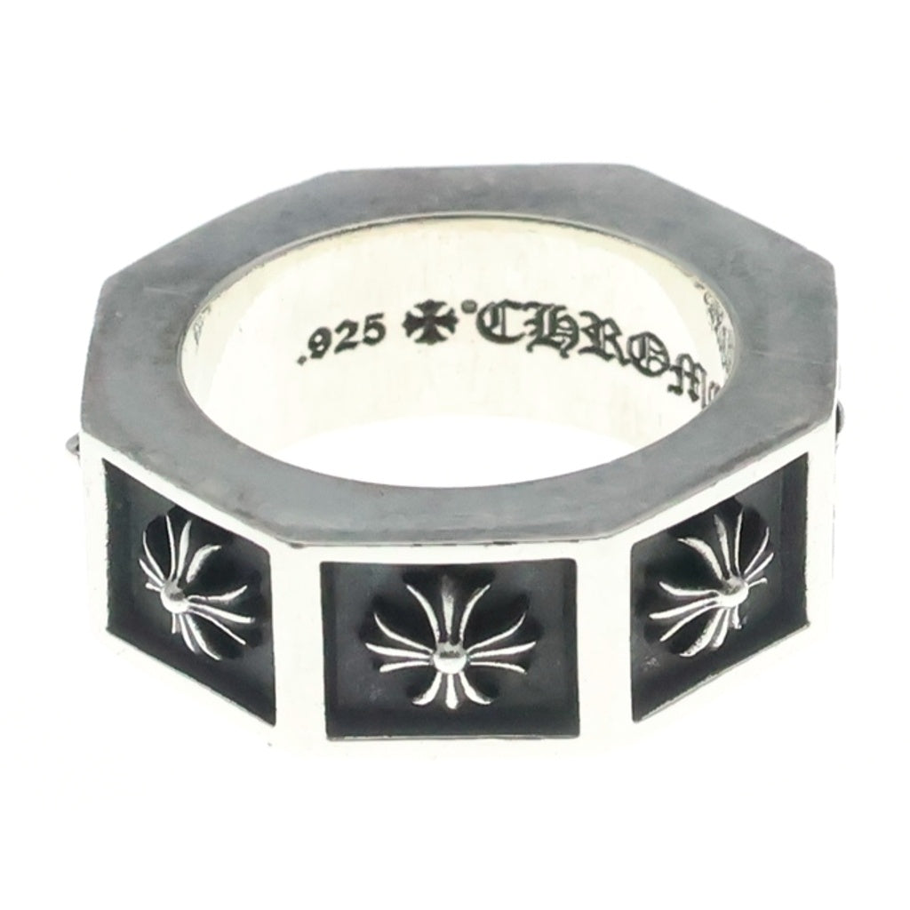 CHROME HEARTS(クロムハーツ) ALPHABET BLOCK アルファベット ブロック CHプラス リング シルバー -