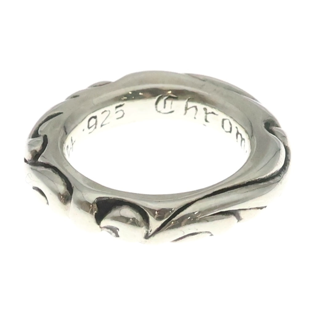 CHROME HEARTS(クロムハーツ) SCRL BAND スクロールバンド リング シルバー BCA351 レディース