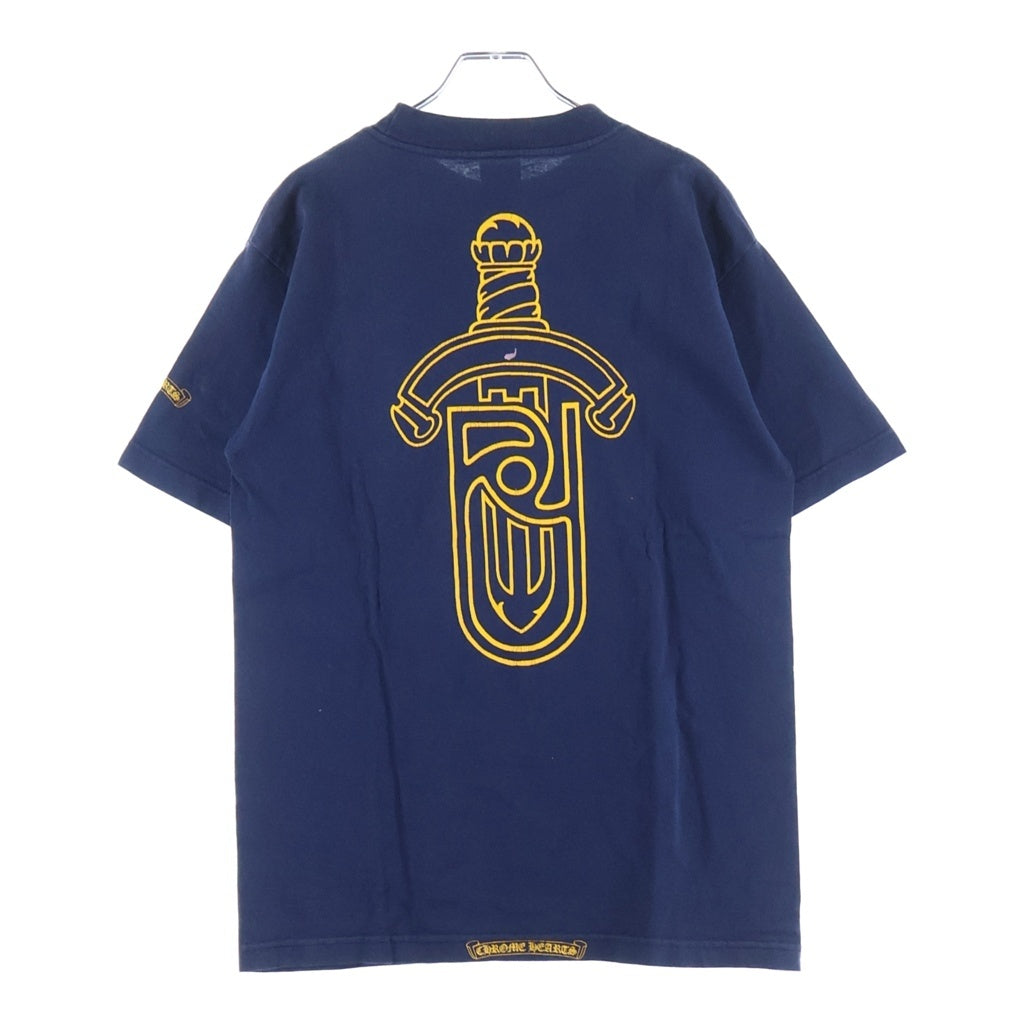 CHROME HEARTS(クロムハーツ) OLD×UNITED ARROWS OLD DAGGER TEE ユナイテッドアローズ オールド ダガー 半袖Tシャツ カットソー ネイビー