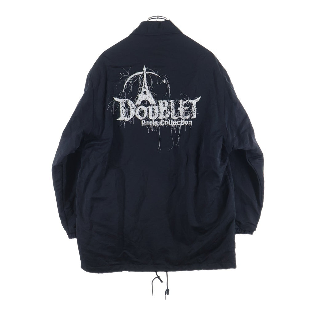 doublet(ダブレット) 23AW BEDALE コットンジャケット ブラック 23AW42BL178