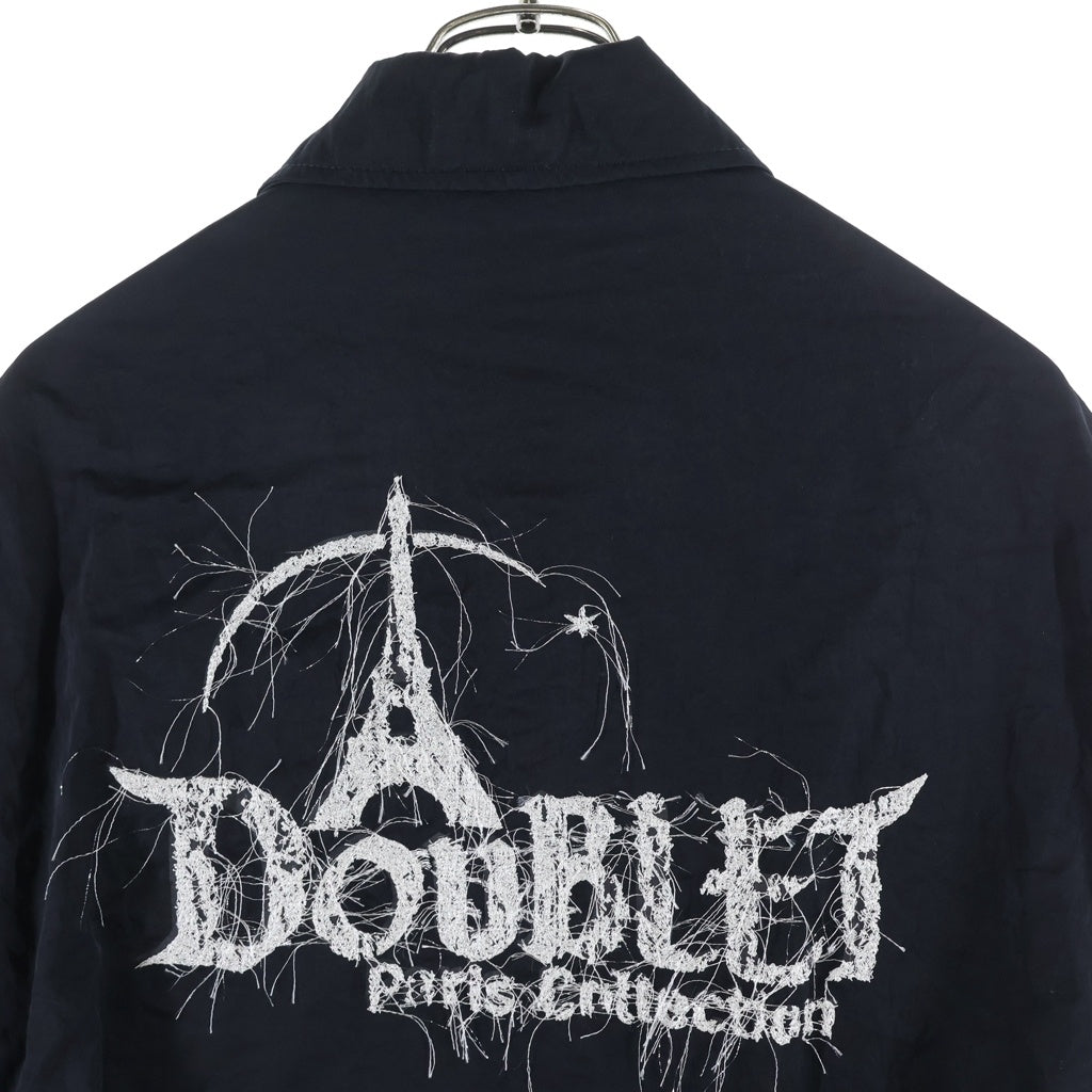 doublet(ダブレット) 23AW BEDALE コットンジャケット ブラック 23AW42BL178