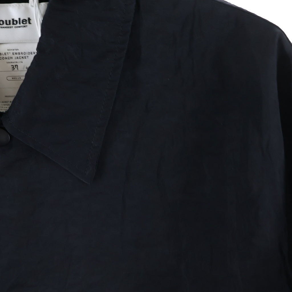 doublet(ダブレット) 23AW BEDALE コットンジャケット ブラック 23AW42BL178