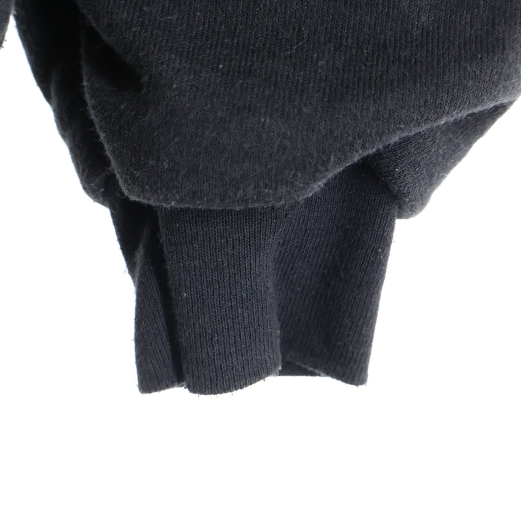 CHROME HEARTS(クロムハーツ) OLD SWTSHRT HORSESHOE ZIP HOODIE オールド 裏地サーマル ホースシュープリント ダガージップフーディ パーカー ブラック