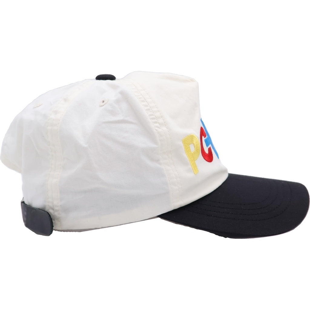 peaceminusone(ピースマイナスワン) POWER CAP パワーロゴデザイン ベースボールキャップ 帽子 ホワイト