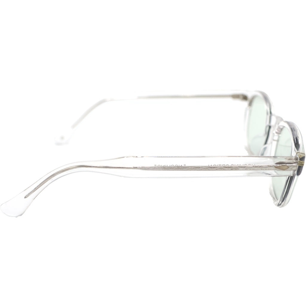 NOCHINO OPTICAL(ノチノオプティカル) オーバルデザイン カラーレンズ サングラス 眼鏡 クリア