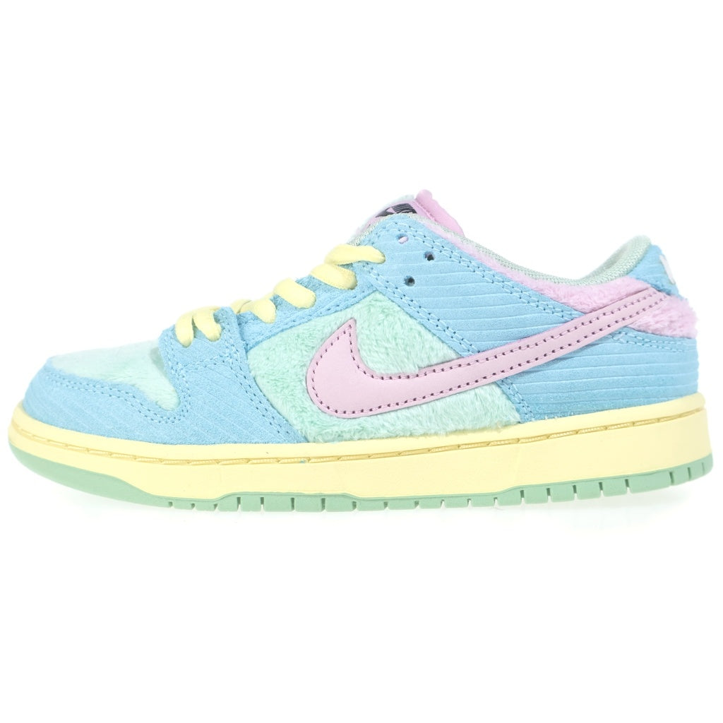 NIKE(ナイキ) ×VERDY SB DUNK LOW PRO QS ベルディー ダンク プロ ローカットスニーカー マルチ キッズ US13C/19cm FZ7195-400 レディース