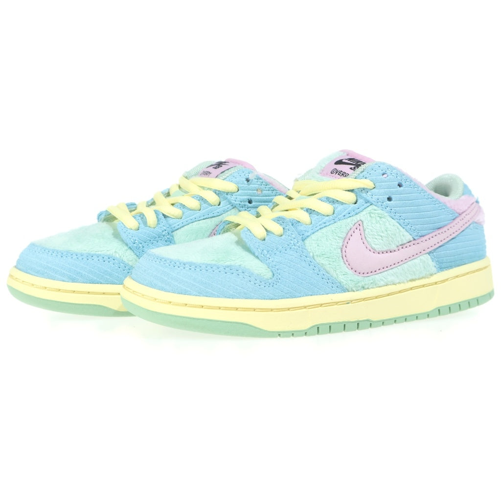 NIKE(ナイキ) ×VERDY SB DUNK LOW PRO QS ベルディー ダンク プロ ローカットスニーカー マルチ キッズ US13C/19cm FZ7195-400 レディース