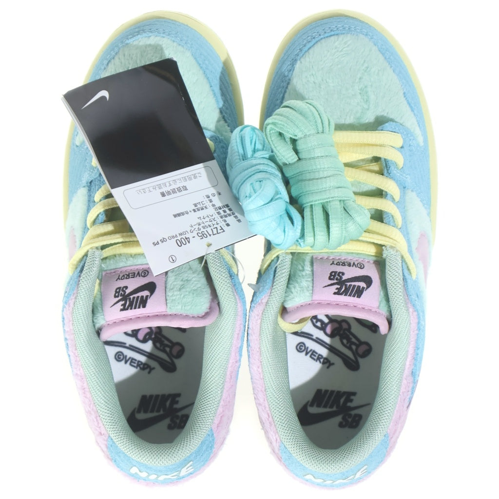 NIKE(ナイキ) ×VERDY SB DUNK LOW PRO QS ベルディー ダンク プロ ローカットスニーカー マルチ キッズ US13C/19cm FZ7195-400 レディース