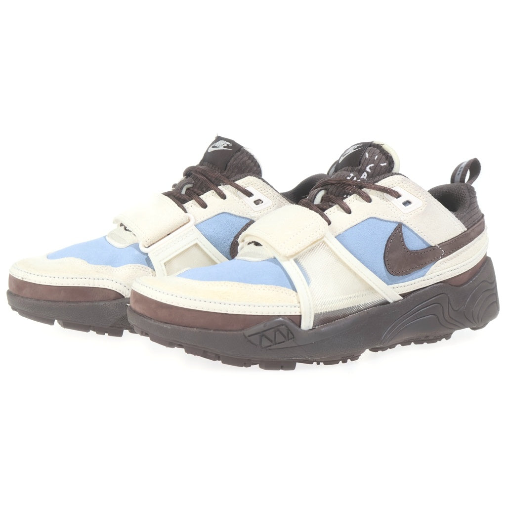 NIKE(ナイキ) ×TRAVIS SCOTT ZOOM FIELD JAXX トラヴィススコット ズームフィールド ジャックス ローカットスニーカー ベージュ/ブルー US8.5/26.5cm HQ3072-400