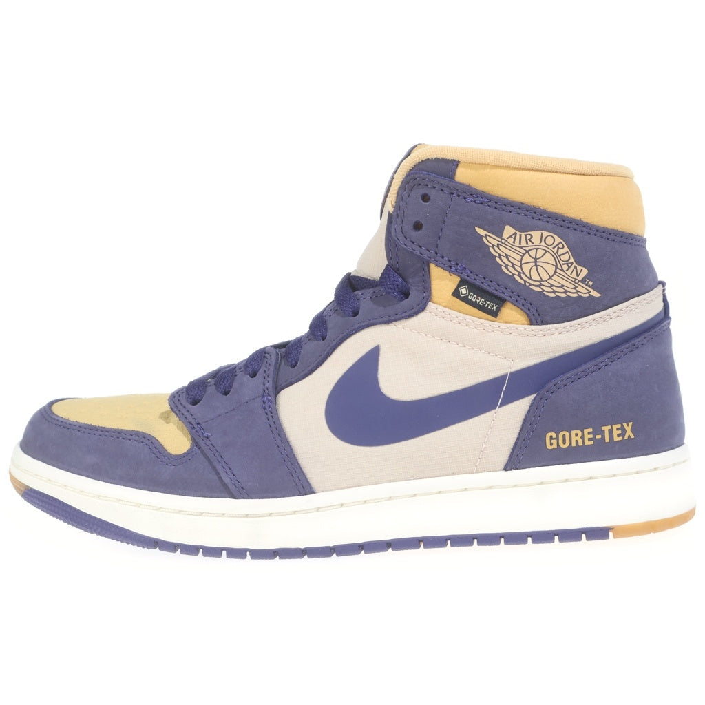 NIKE(ナイキ) Air Jordan 1 Element GORE-TEX エア ジョーダン1 エレメント ゴアテックス ハイカットスニーカー US9/27cm パープル/イエロー DB2889-501