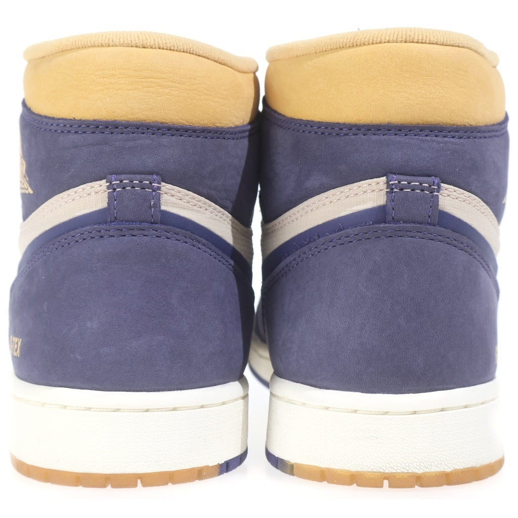 NIKE(ナイキ) Air Jordan 1 Element GORE-TEX エア ジョーダン1 エレメント ゴアテックス ハイカットスニーカー US9/27cm パープル/イエロー DB2889-501