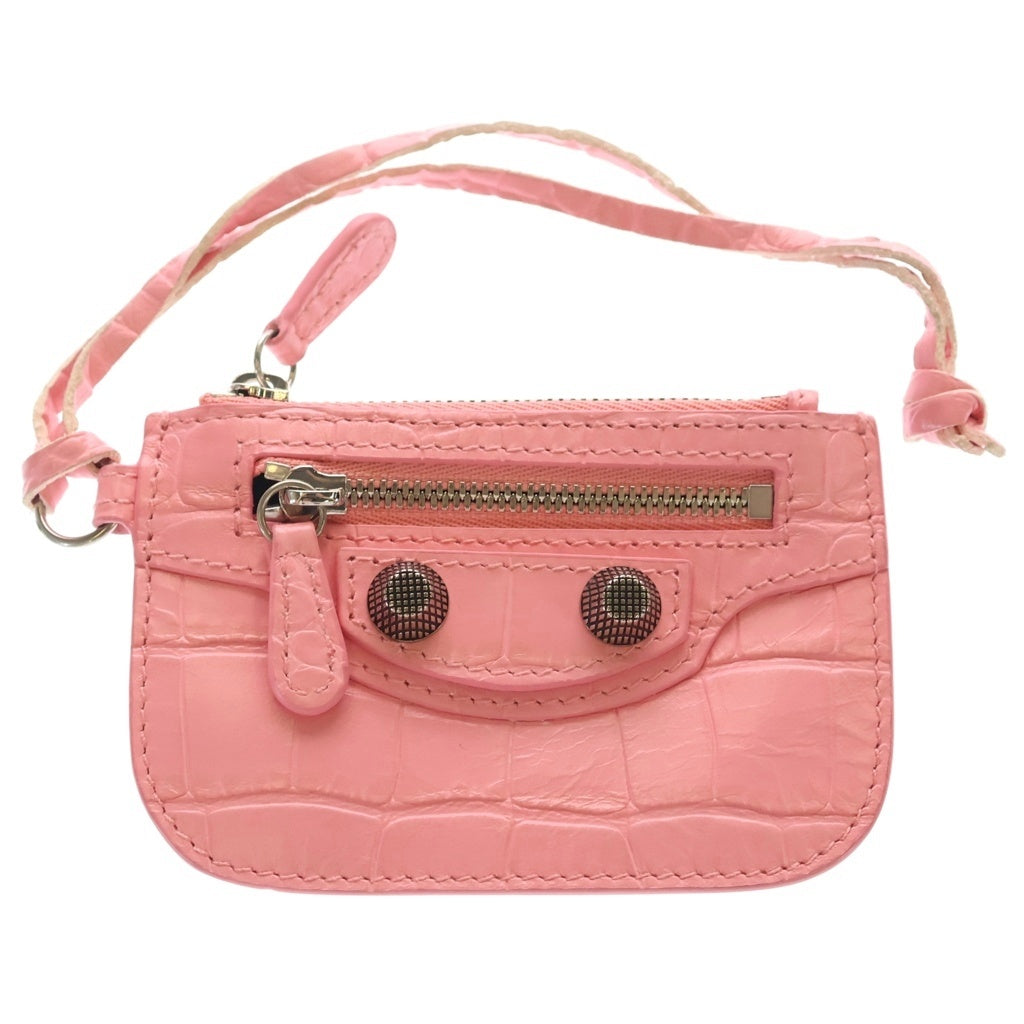 BALENCIAGA(バレンシアガ) LE CAGOLE ル カゴール コインケース ピンク