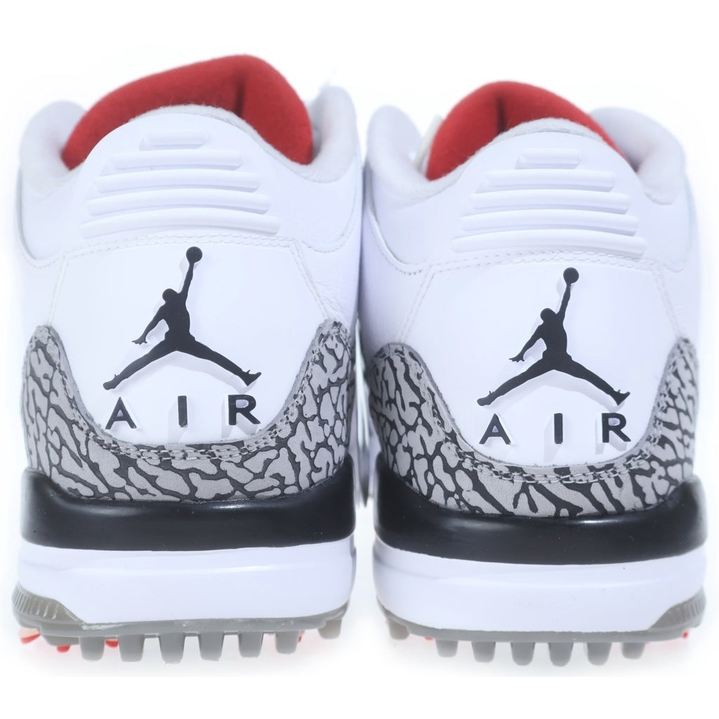 NIKE(ナイキ) Air Jordan 3 Retro Golf エアージョーダン スリー レトロ ゴルフ セメント ハイカットスニーカー ホワイト US10/28cm AJ3783-100